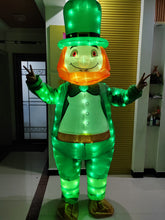 Charger l'image dans la galerie, ST Patrick's Day Adult luminous Inflatable Leprechaun Costume With LED Light for Man And Women SHINYOU