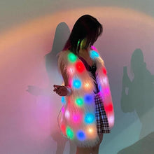 Load image into Gallery viewer, SHINYOU Women Faux Fur Coat SHINYOU