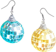 Lade das Bild in den Galerie-Viewer, LED Light Projecting Disco Ball Light Up Earrings for Women(2 pairs) SHINYOU