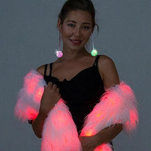 Lade das Bild in den Galerie-Viewer, LED Light Projecting Disco Ball Light Up Earrings for Women(2 pairs) SHINYOU