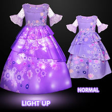 Load image into Gallery viewer, Isabella Dress Costume  LED Light Up For Kids Girls,  Princess Dress Cosplay Halloween Dress Up Suit SHINYOU

