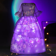 Load image into Gallery viewer, Isabella Dress Costume LED Light Up For Kids Girls, Princess Dress Cosplay Halloween Dress Up Suit SHINYOU