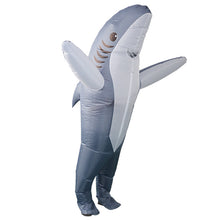 Load image into Gallery viewer, Light Up Shark Inflatable Costumes For Adult and Kid SHINYOU