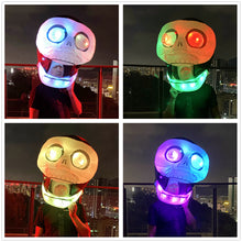 Load image into Gallery viewer, Adult inflatable Costumes Skull Costumes Scary Skeleton Outfit Luminous Ghost Funny Party Cosplay Playwear SHINYOU
