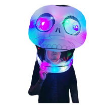 Load image into Gallery viewer, Adult inflatable Costumes Skull Costumes Scary Skeleton Outfit Luminous Ghost Funny Party Cosplay Playwear SHINYOU