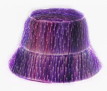 Lade das Bild in den Galerie-Viewer, LED Rave Bucket Hat Light up Fisherman Cap, 7 Colors Glow in the Dark Party Hats SHINYOU