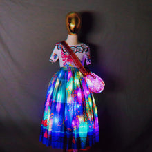 Load image into Gallery viewer, Girls Encanto Mirabel Dress Princess Costume | Light Up Dress Halloween Carnival Cosplay Birthday Party Dress SHINYOU