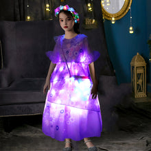 Load image into Gallery viewer, Isabella Dress Costume LED Light Up For Kids Girls, Princess Dress Cosplay Halloween Dress Up Suit SHINYOU