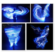 Load image into Gallery viewer, LED isis wings glow light up belly dance costumes(2 color) SHINYOU