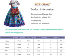 Load image into Gallery viewer, Girls Encanto Mirabel Dress Princess Costume | Light Up Dress Halloween Carnival Cosplay Birthday Party Dress SHINYOU