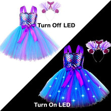 Load image into Gallery viewer, Mermaid Costume Dress for Little Girls Tutu dress SHINYOU