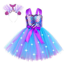 Load image into Gallery viewer, Mermaid Costume Dress for Little Girls Tutu dress SHINYOU
