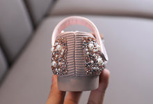 Load image into Gallery viewer, 2023 New Childrens Shoes Pearl Rhinestones Shining Kids Princess Shoes Baby Girls Shoes Party And Wedding SHINYOU
