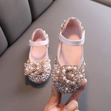 Load image into Gallery viewer, 2023 New Childrens Shoes Pearl Rhinestones Shining Kids Princess Shoes Baby Girls Shoes Party And Wedding SHINYOU