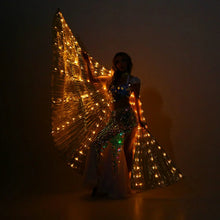 Load image into Gallery viewer, LED isis wings glow light up belly dance costumes(3 colors ) SHINYOU