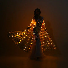 Load image into Gallery viewer, LED isis wings glow light up belly dance costumes(3 colors ) SHINYOU