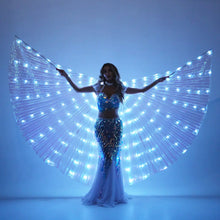 Load image into Gallery viewer, LED isis wings glow light up belly dance costumes(3 colors ) SHINYOU