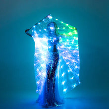 Load image into Gallery viewer, SMART LED Isis Wings Glow Light Up Belly Dance Costumes SHINYOU
