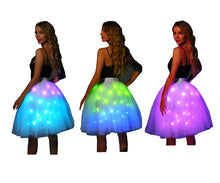 Lade das Bild in den Galerie-Viewer, Women Tutu Skirt LED Light Up Ballet Dance Running Skirt SHINYOU