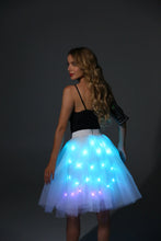 Lade das Bild in den Galerie-Viewer, Women Tutu Skirt LED Light Up Ballet Dance Running Skirt SHINYOU