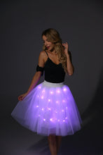Lade das Bild in den Galerie-Viewer, Women Tutu Skirt LED Light Up Ballet Dance Running Skirt SHINYOU