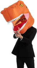 Lade das Bild in den Galerie-Viewer, Adult inflatable Costumes with Led Light Up（T-rex Head） SHINYOU
