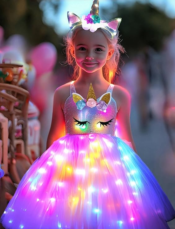 Unicorn Costume Dress Up for Little Girls SHINYOU