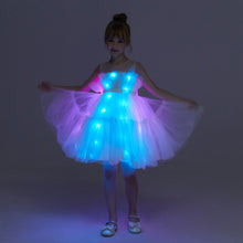 Lade das Bild in den Galerie-Viewer, Light Up Girl Tutu Dress for Birthday Cosplay Halloween Party Outfit SHINYOU
