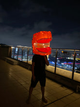 Lade das Bild in den Galerie-Viewer, Adult inflatable Costumes with Led Light Up（T-rex Head） SHINYOU
