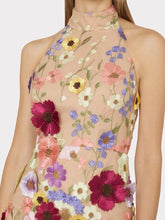 Load image into Gallery viewer, TARUXY Embroidery 3D Flower Bodycon Dress For Women Summer Sleeveless Backless Mini Dresses Temperament Slim Vestidos De Mujer SHINYOU
