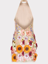 Load image into Gallery viewer, TARUXY Embroidery 3D Flower Bodycon Dress For Women Summer Sleeveless Backless Mini Dresses Temperament Slim Vestidos De Mujer SHINYOU
