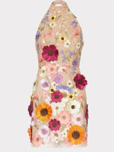 Load image into Gallery viewer, TARUXY Embroidery 3D Flower Bodycon Dress For Women Summer Sleeveless Backless Mini Dresses Temperament Slim Vestidos De Mujer SHINYOU
