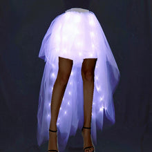 Load image into Gallery viewer, Women Tulle Tutu Skirts Adult A Line Rave Outfit Skirt LED Light Up Costumes Halloween SHINYOU
