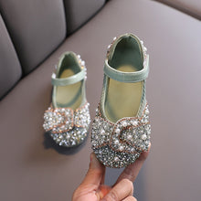 Load image into Gallery viewer, 2023 New Childrens Shoes Pearl Rhinestones Shining Kids Princess Shoes Baby Girls Shoes Party And Wedding SHINYOU

