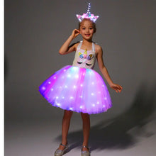 Charger l&#39;image dans la galerie, Unicorn Costume Dress Up for Little Girls SHINYOU
